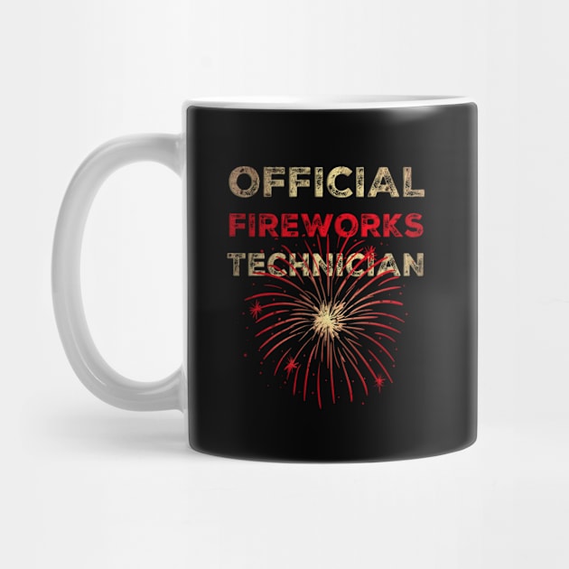 4th of July Official Fireworks Technician by GR-ART